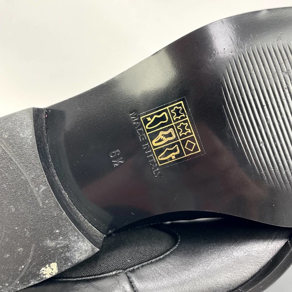 Everlane Womens The Italian Leather Square Toe Chelsea Boot Size 6.5 Black NWOB - Picture 12 of 12